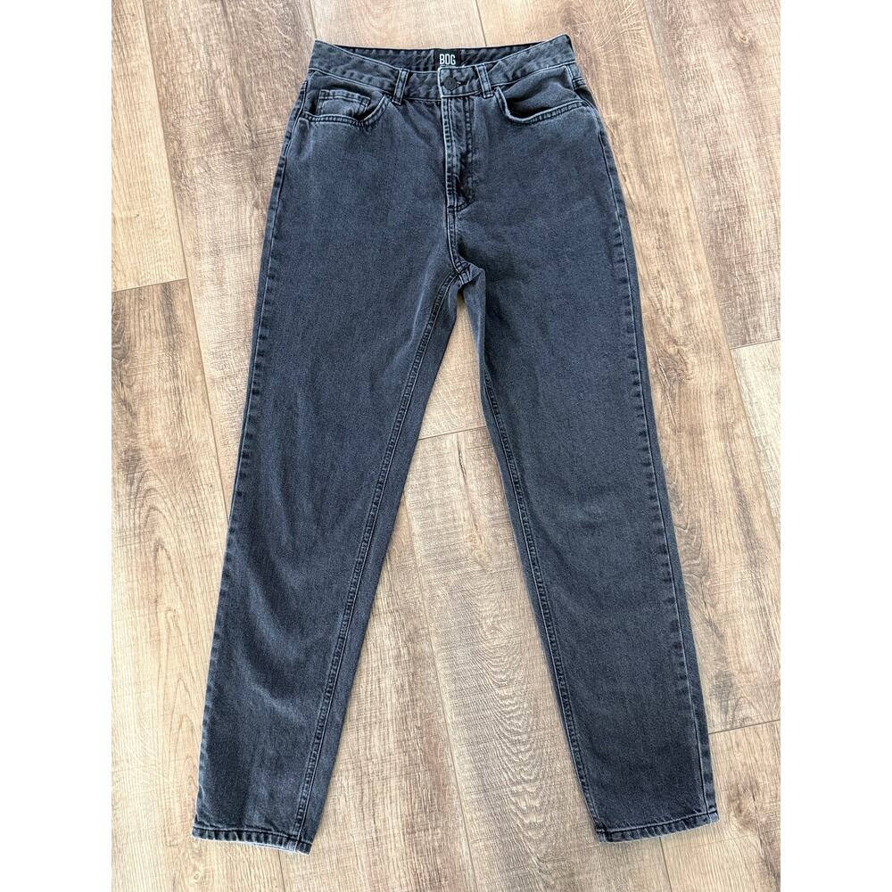 BDG Urban Outfitters Mom High-Rise Jeans Black Denim Size 27 (30" inseam)